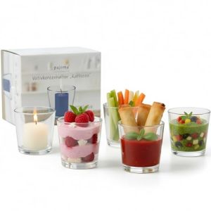 12er Set Teelichtgläser